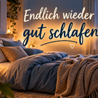 Ruhiges Schlafzimmer als Symbol für gute Schlafhygiene bei Schlafstörungen