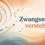 Warme, ruhige Illustration zum Thema Zwangsstörung erkennen und behandeln